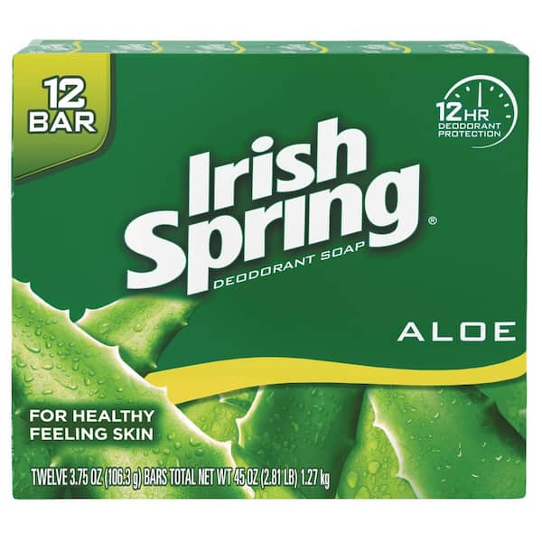 Reviews for Irish Spring 3.75 oz. Aloe Deodorant Bar Soap (12-Count) | Pg Home Depot