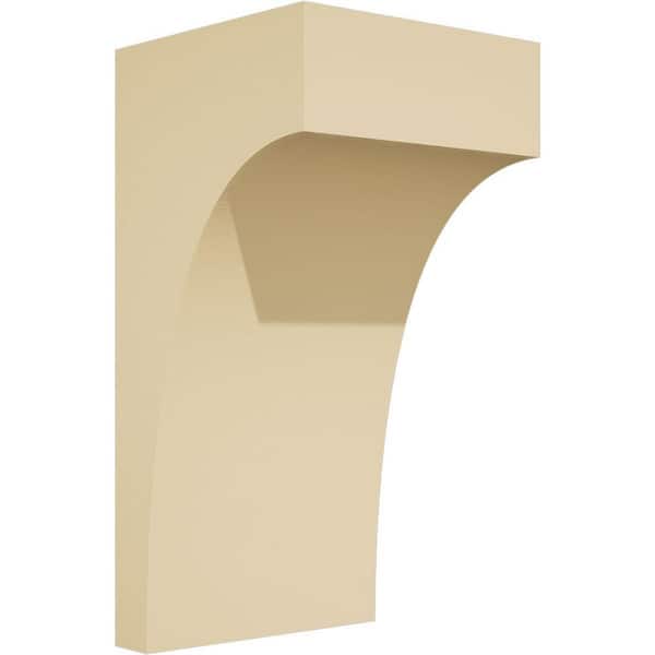 Ekena Millwork Standard Stockport 5 in. W x 10 in. H x 5 in. D Signature Urethane Polyurethane Corbel