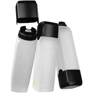 Elite 27 oz. Squeeze Bottle White Outdoor Kitchen Accessories Grilling Set (3-Pack)