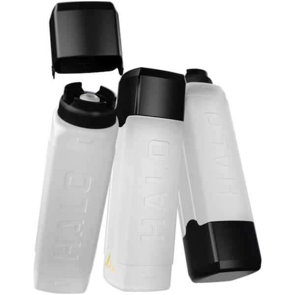 HALO Elite 27 oz. Squeeze Bottle White Outdoor Kitchen Accessories Grilling Set (3-Pack)