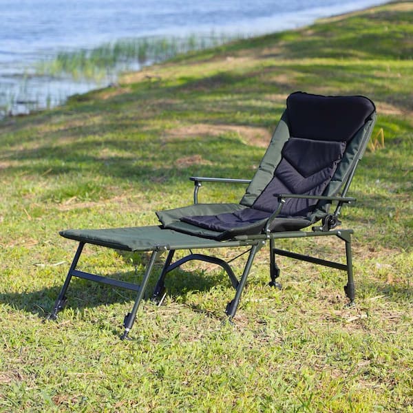 Foldable Patio Recliner Folding Chaise Lounge Chair, Folding