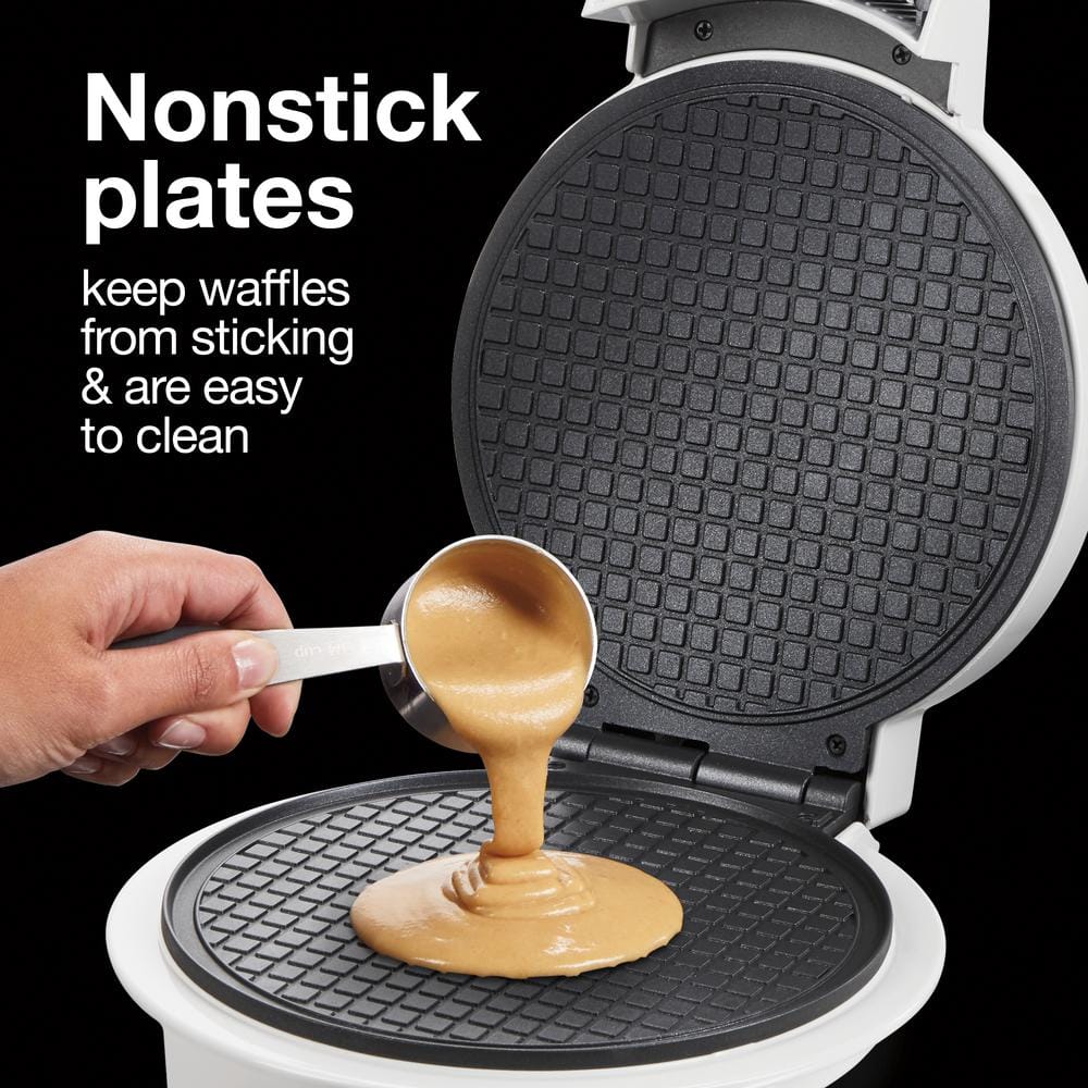 White Thermoplastic Adjustable Temperature Waffle Cone Maker