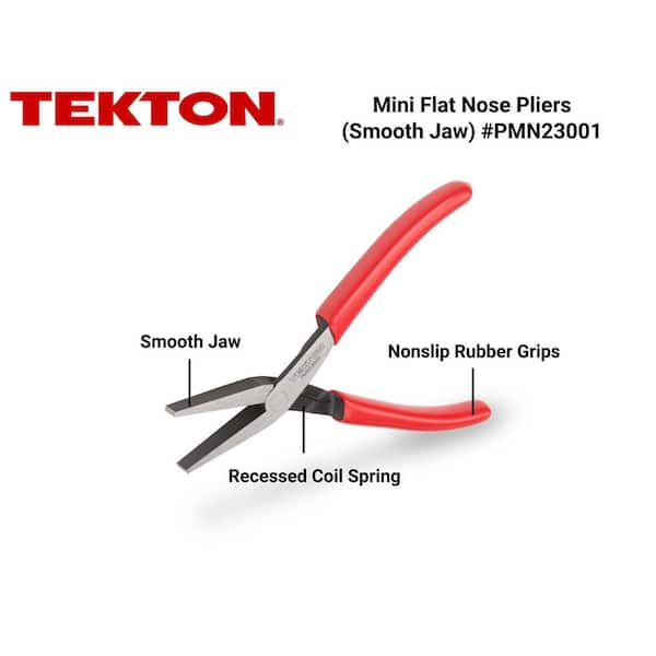 Mini Flat Nose Pliers (Smooth Jaw)