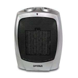 Portable 1500-Watt Indoor Electric Ceramic Space Heater with Thermostat