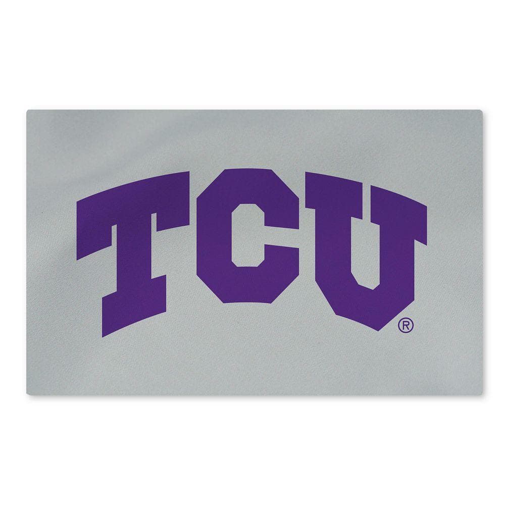 THE NORTHWEST GROUP TCU Horned Frogs NCAA Logo Washable Rug 36 in