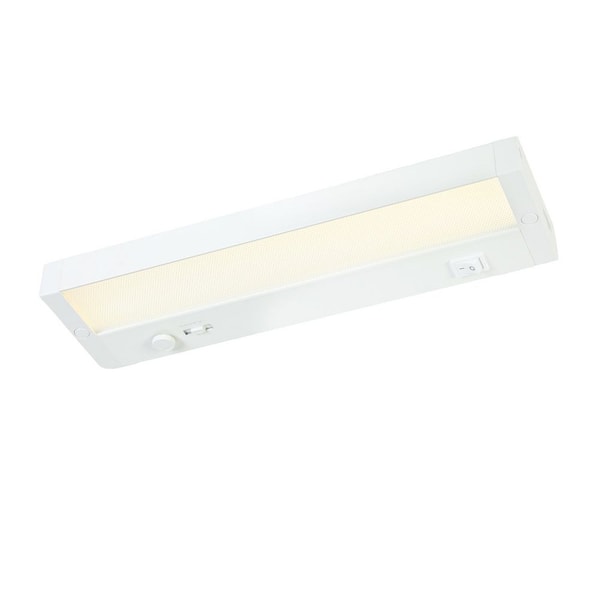 5 CCT 12 in. Hardwired/Plug-in White Integrated LED Linkable Under Cabinet Light