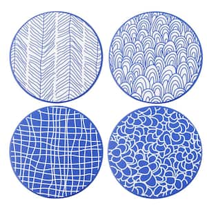 7.85 in. Ceramic Coasters for Drinks (Set of 4)