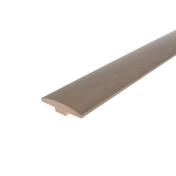 ROPPE Zezima 0.28 in. Thick x 2 in. Wide x 78 in. Length Wood T-Molding ...