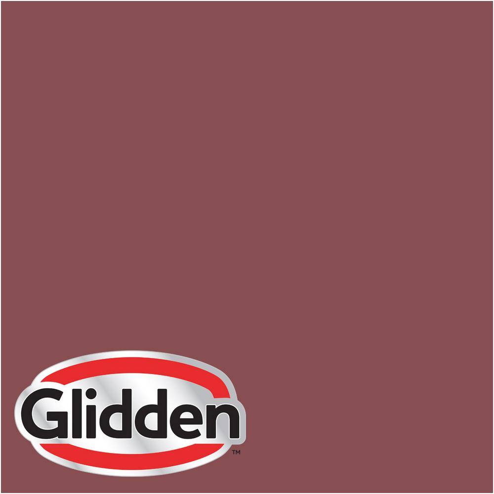 Tomahawk Red Color Glidden Premium 1-gal. #HDGR52U Tomahawk Red Satin Latex Exterior Paint ...