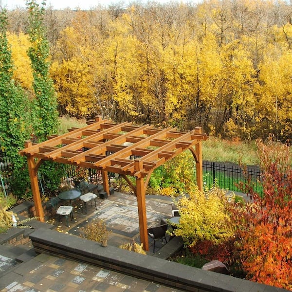 Breeze Cedar 8 ft. x 10 ft. Pergola
