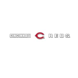 Cincinnati Reds Sun Stripe 3.25 in. x 34 in. Windshield Decal