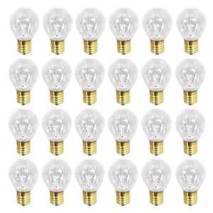 25-Watt Soft White (2700K) S11 Intermediate E17 Dimmable Incandescent Light Bulb (24-Pack)