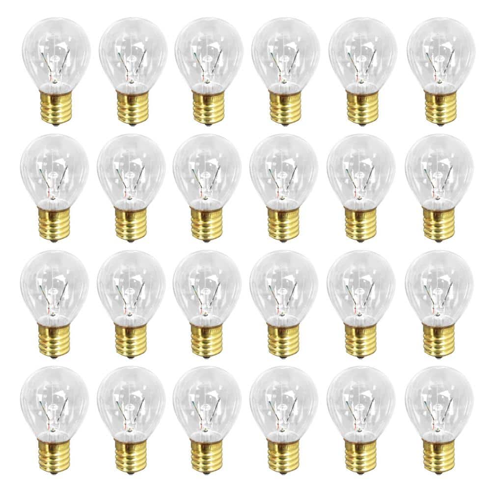 25-Watt Soft White (2700K) S11 Intermediate E17 Dimmable Incandescent Light Bulb (24-Pack) price history on PriceWatchPro