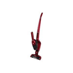 Ergorapido Pet Bagless, Cordless, with Detachable Handset in Red Stick Vacuum