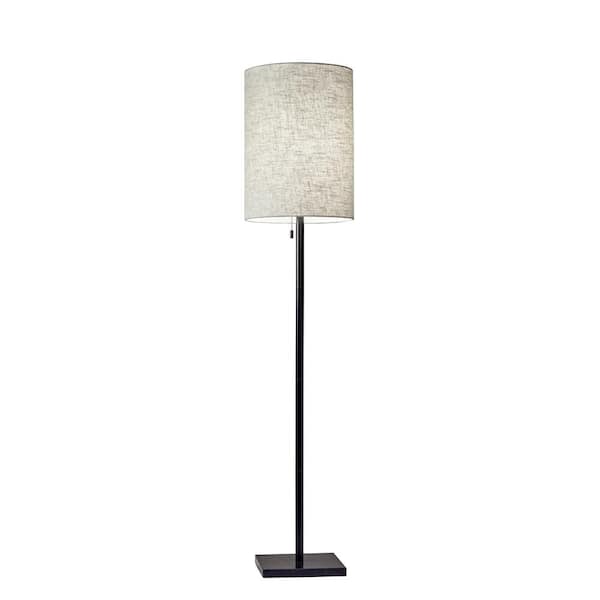 Adesso espresso 2024 floor lamp