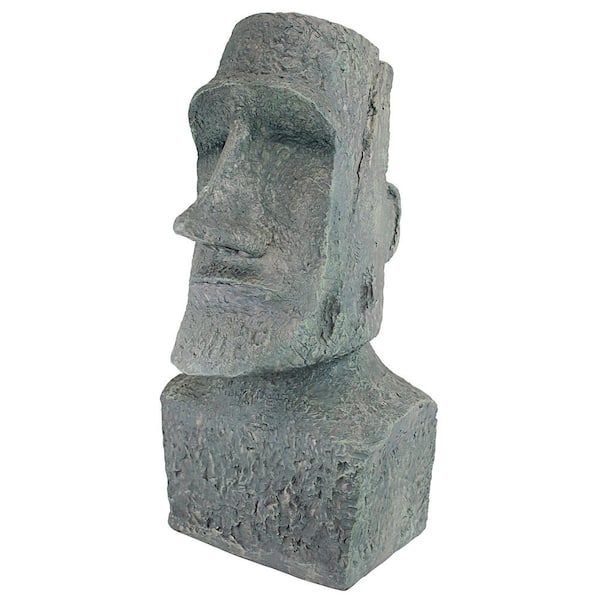 Emsco Easter Island Sandstone Resin Head Statue 2308-1 - The Home Depot