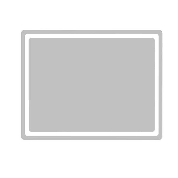 Unbranded 31.5 in. W x 23.62 in. H Rectangle Framless Mirror Wall Mirror Vanity Mirror