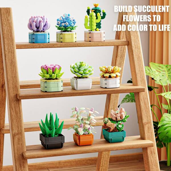 2.8 in. Botanical Collection 9 Piece Artificial Plant Set in Door