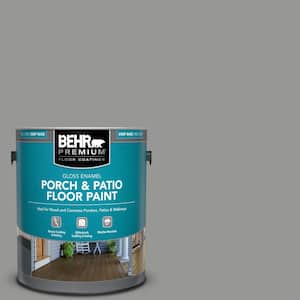 1 gal. #PPU24-19 Shark Fin Gloss Enamel Interior/Exterior Porch and Patio Floor Paint