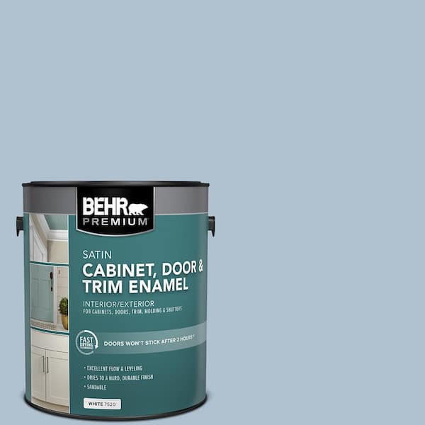1 gal. #S510-2 Boot Cut Satin Enamel Interior/Exterior Cabinet, Door & Trim Paint