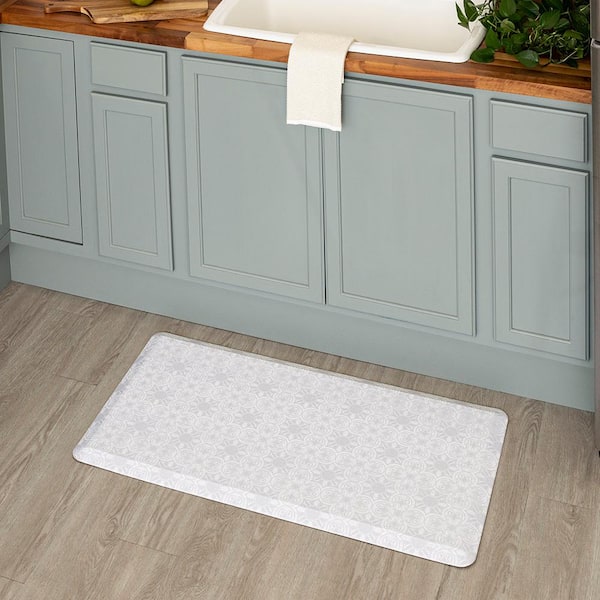 Fade Tiles Multi 20 in. x 42 in. Kitchen Mat