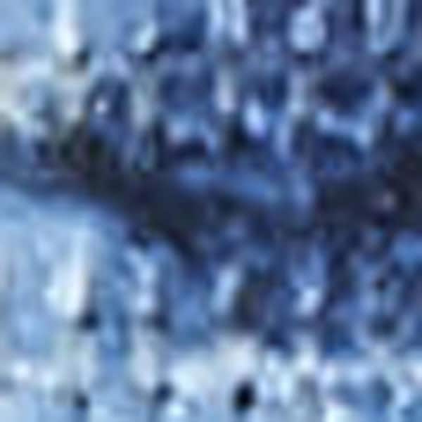 3 ft. x 5 ft. Blue Abstract Power Loom Washable Non Skid Area Rug