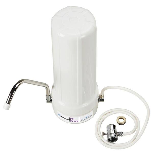 Perfect Water Technologies Home Master Jr F2 Elite Counter Top Water Filter System in White