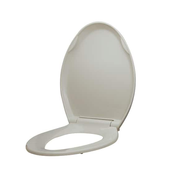Glacier Bay Elongated Slow Closed Front Toilet Seat with Quick Release