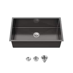 RAINLEX 27 in. L x 19 in. W Undermount Single Bowl 16-Gauge