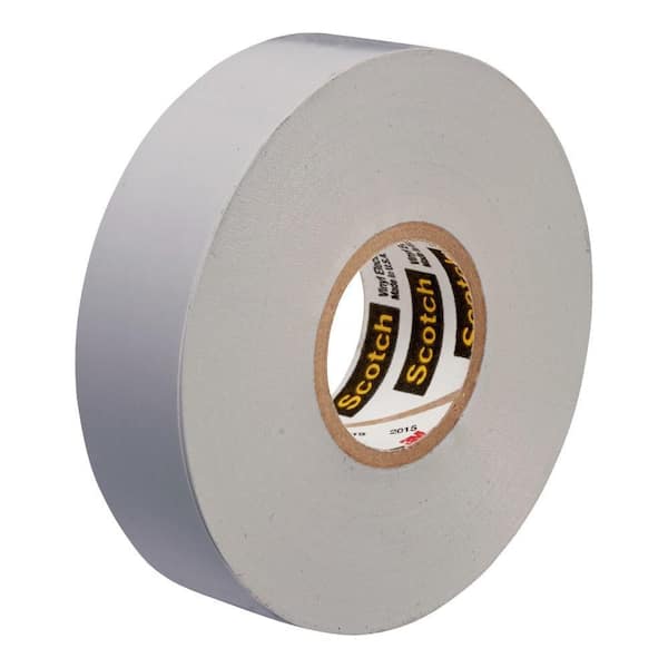 3M Scotch Professional Grade Vinyl Electrical Tape 35 - White, 3/4x66FT