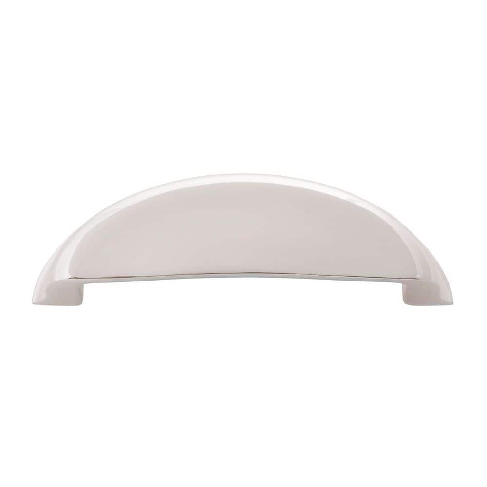 Fuller Collection 3-3/4 Inch (96mm) Center to Center Polished Nickel Cup Cabinet Pull price history on PriceWatchPro