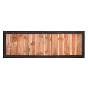 Mendocino Forest Products 6 ft. H x 8 ft. W Construction Common Redwood  Dog-Ear Fence Panel 07635 - The Home Depot