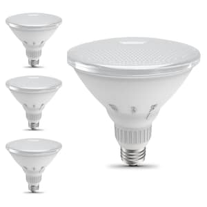 90-Watt Equivalent PAR38 Dimmable CEC 90+ CRI Adjustable Beam Angle E26 FLood LED Light Bulb, Daylight 5000K (4-Pack)