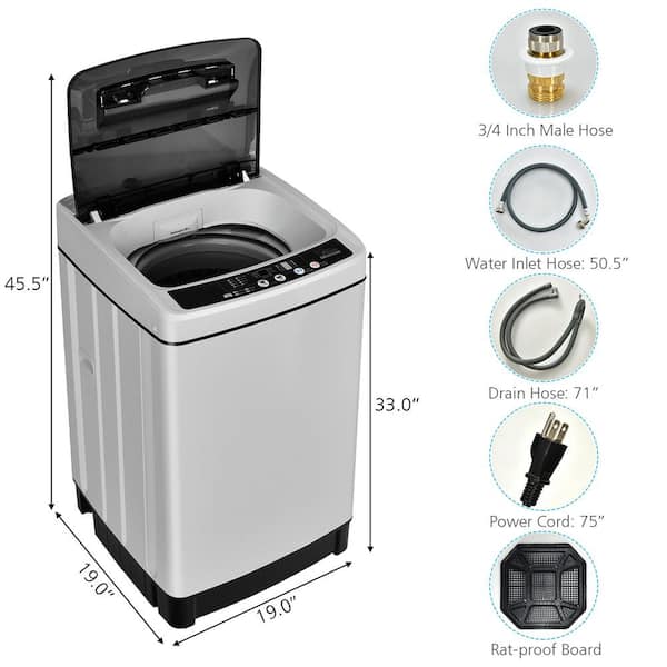 portable front load washer