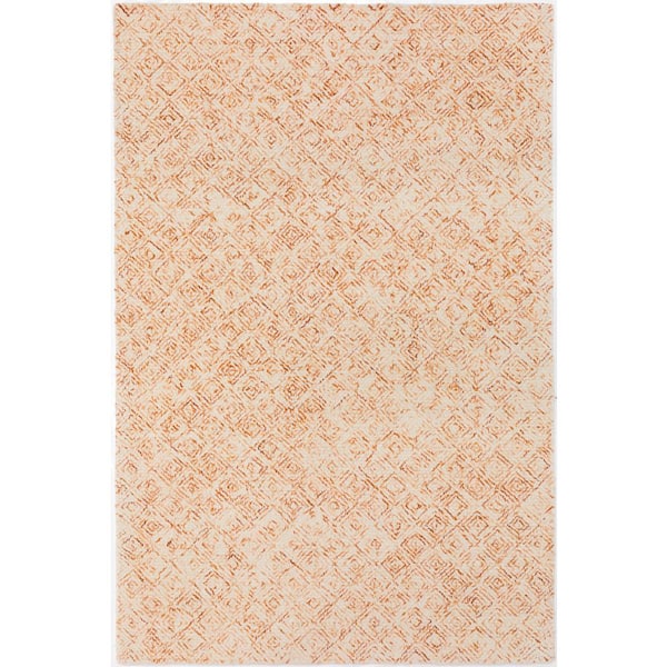 Addison Rugs Evie Orange 2 ft. 3 in. x 7 ft. 6 in. Wool Runner Rug