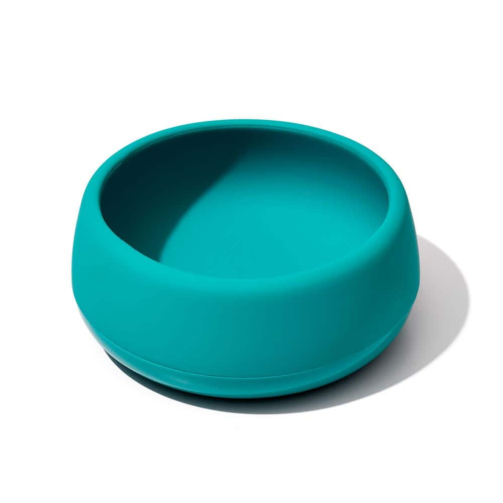 OXO TOT Teal Silicone Bowl 61150100 - The Home Depot