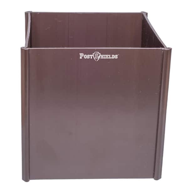 Post Shields 5.5 in. x 5.5 in. x 6 in. H Bronze Post Wrap