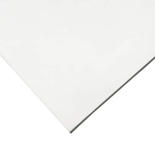 Rubber-Cal Nitrile 1/2 in. x 6 in. x 12 in. Commercial Grade 60A Off-White Buna Sheets