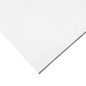 Nitrile 3/8 in. x 24 in. x 12 in. Commercial Grade White 60A Buna Sheets