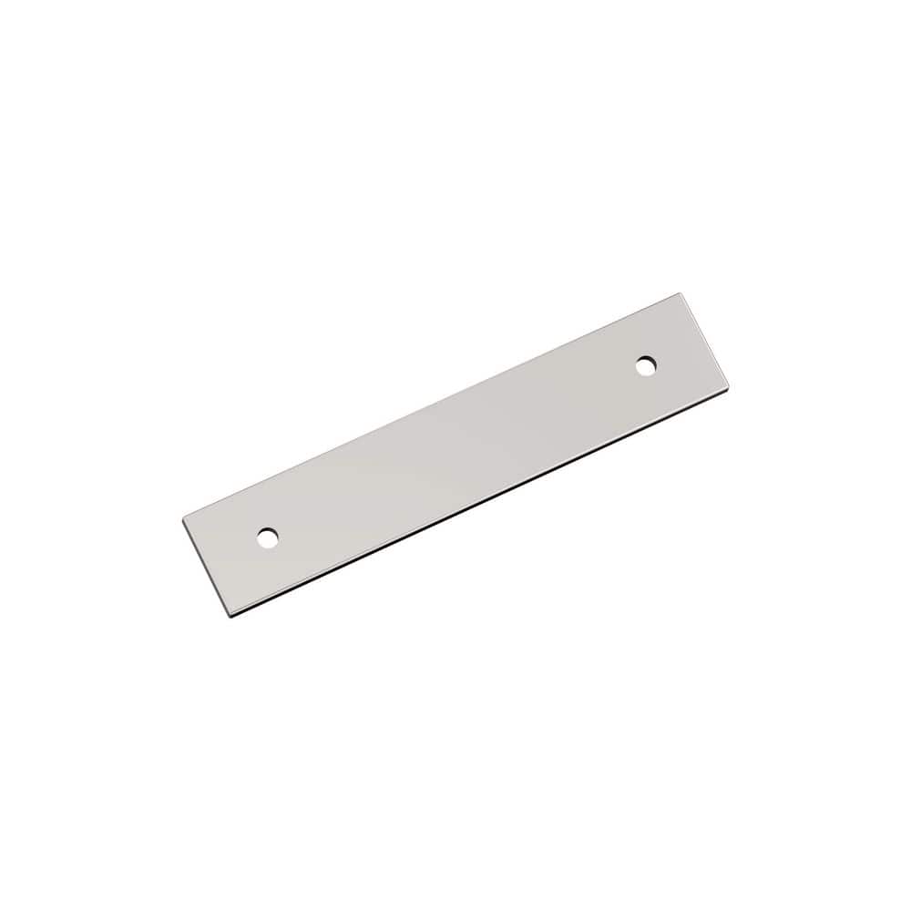 Ladera 3-3/4 in. Center-to-Center Rectangle Polished Nickel Pull Cabinet Backplate price history on PriceWatchPro