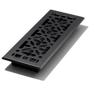 4 x 10 Floor Vent Register, LouanXpert Steel Floor Vent Cover