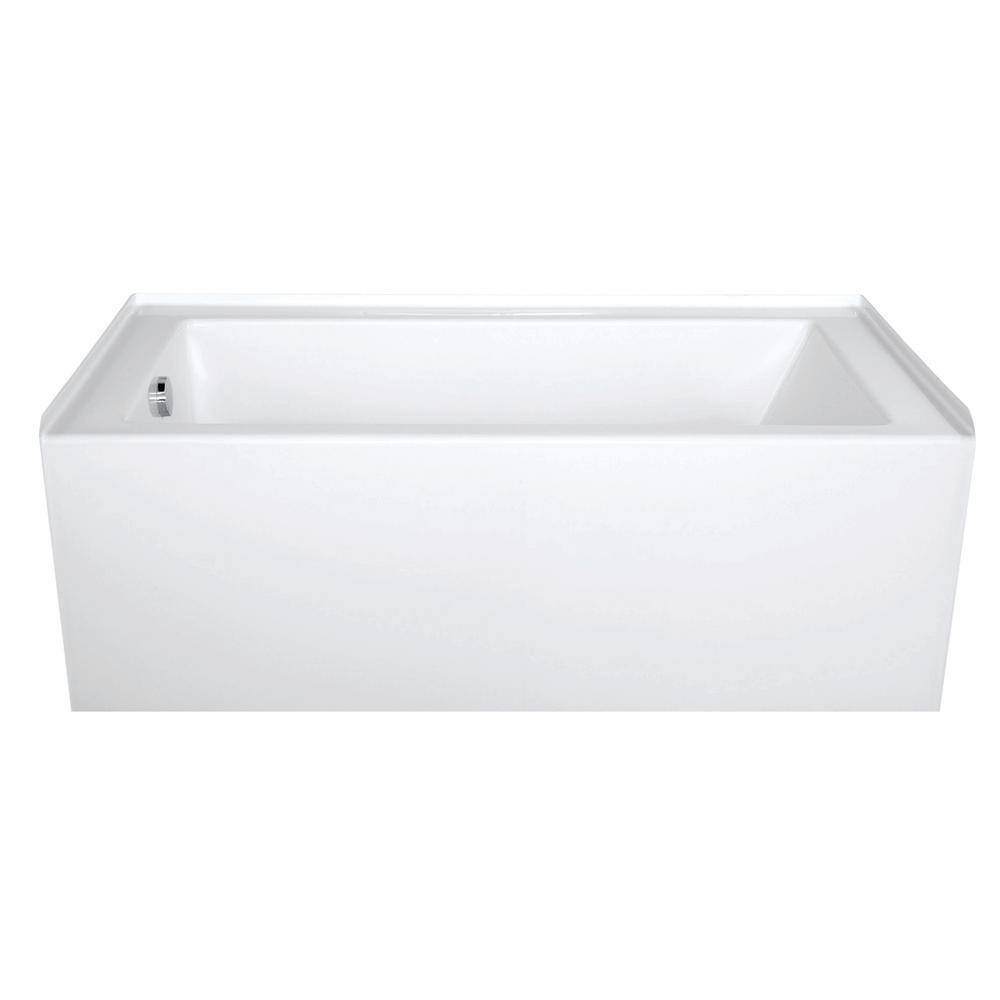 Hydro Systems Shannon 60 in. Acrylic Rectangular Alcove Whirlpool ...