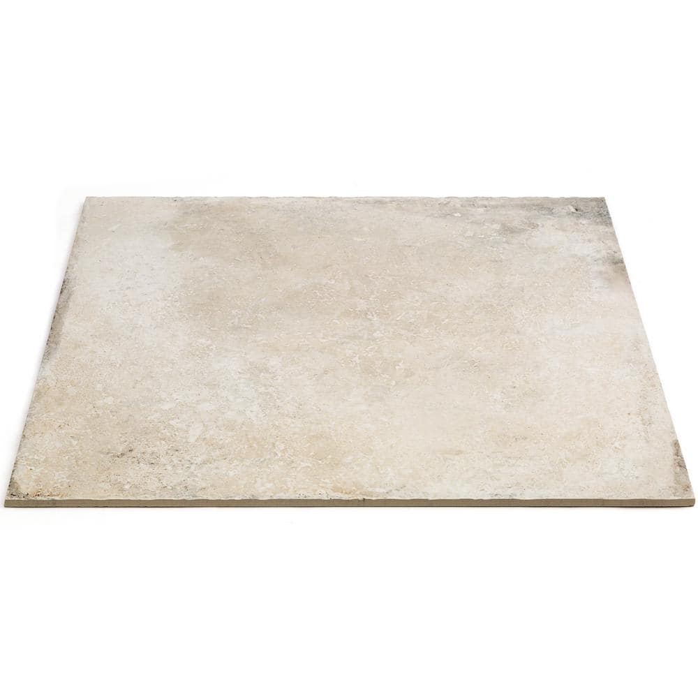 Ravello 24" x 24" Beige Natural Stone Look Porcelain Tile