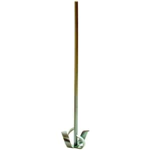 Mixing Paddle, 22 In. L, Chrome Plated