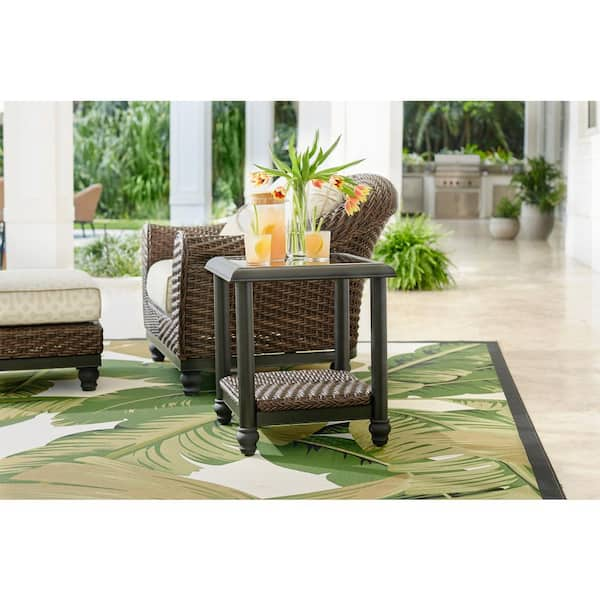 camden dark brown wicker outdoor