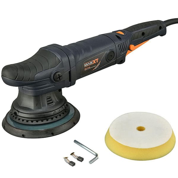 10 Amp Corded 6 in. Orbital Polisher 6 Variable Speeds with 4-Polishing Pad