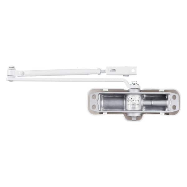 Gate Closer EAI Door Closer Overhead Suit Fire Doors Universal Dual Handed Push Or Pull Side - Power Size 3 - Pol Chrome Gate Spring