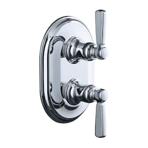 Bancroft 2-Handle Valve Handle in Polished Chrome (Valve Not Included)