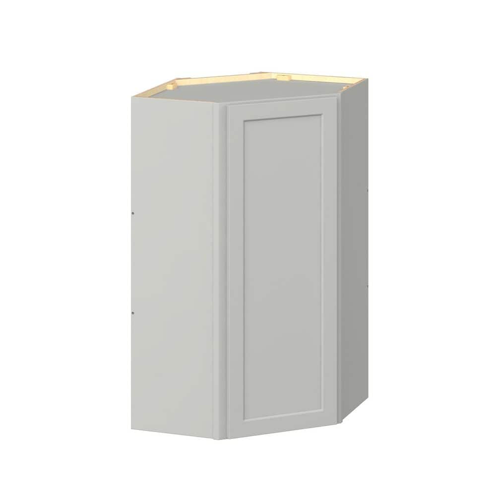 Emerson Whisper Gray Wall Diagnal Corner Ready to Assemble Kitchen Cabinet (24 in. W x 42 in. H x 24 in. D) price history on PriceWatchPro