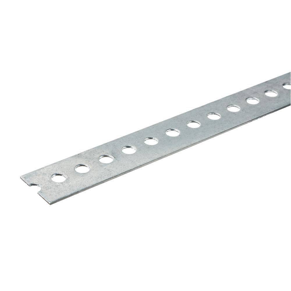 1-3/8 in. x 3 ft. - 14 Gauge Thick Zinc Plated Perforated Steel Flat Bar price history on PriceWatchPro